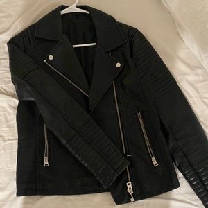 Top shop leather jacket